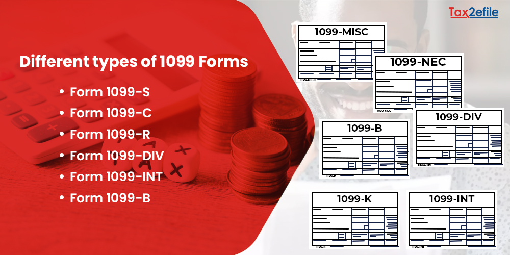 IRS Form 1099 and types