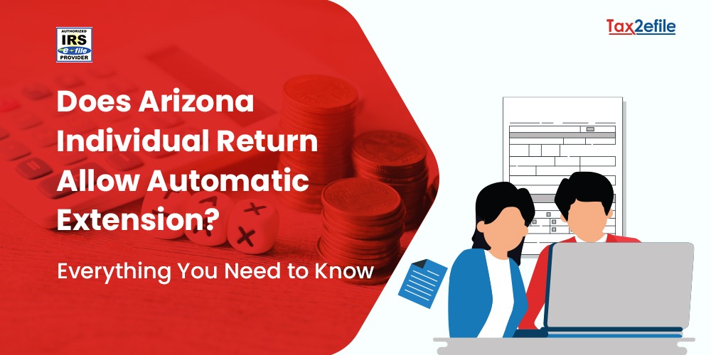 does arizona individual return allow automatic extension